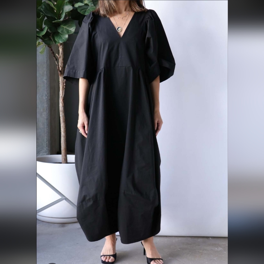 HENRIK VIBSKOV Size Xs Pump Black Cotton Dress